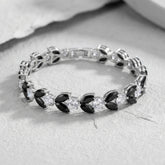 Midnight Luxe Crystal Bracelet (BRLT-WNB-008)