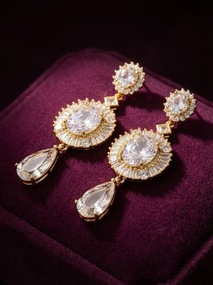 Grace Ethnic Earrings (ERG-GLD-012)